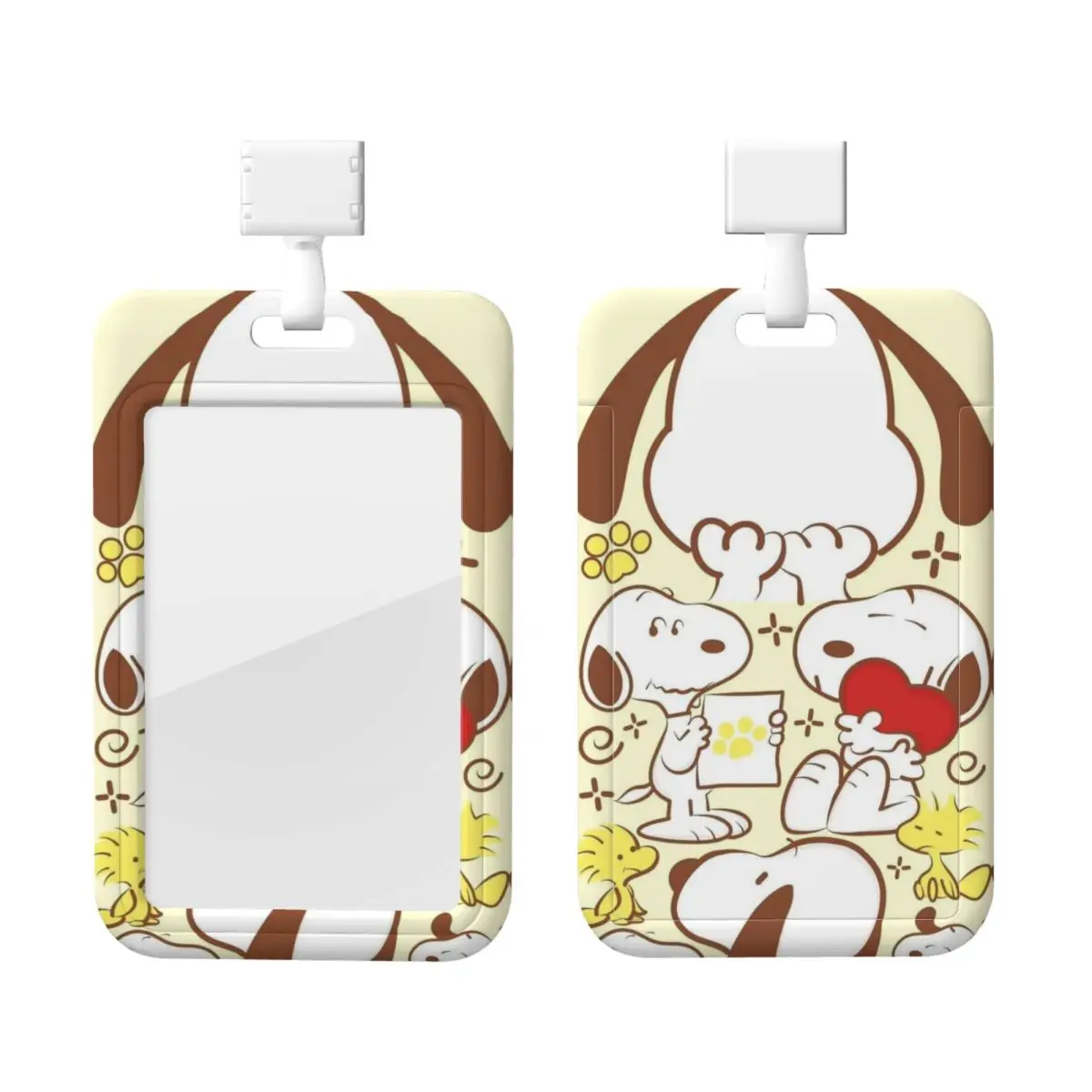 

Custom S-Snoopys Card Badge Holder Hospitals Card Holder Unisex Students Neck Lanyard for Credit Card Holders Neck Strap