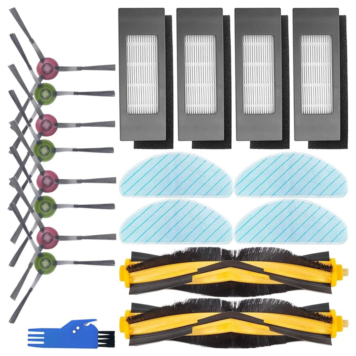 Accessoires pour Ecovacs Deebot N8/ N8 +/ N8 Pro/N8 Pro +/OZMO T8/ T8 +/T8 AIVI/T8 AIVI +/T8 Pure/T9/T9 + Robot Aspirateur