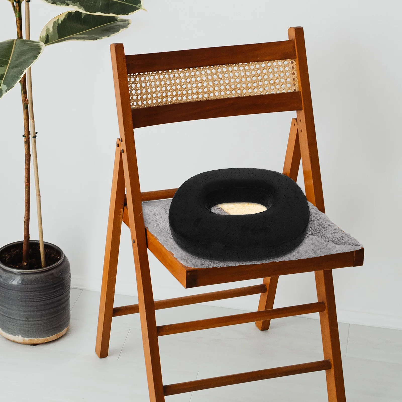 

Breathable O Shaped Memory Foam Seat Cushion Office Car Sofa Chair Pad Comfort Posture Support O Shaped Seat Cushion