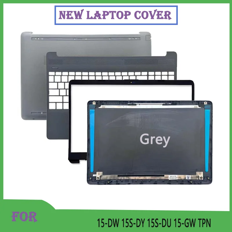 New For 250 G8 G9 255 G8 15-DW 15-GW 15S-DU 15S-DY Laptop Shell LCD Screen Top Case/Back Cover/Front Bezel/Bottom Case Grey