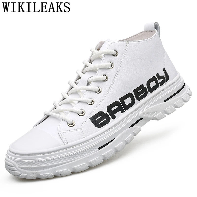 White Sneakers Leather Shoes Men Luxury Shoes Designer Shoes Men High Quality Fashion Zapatos De Hombre Erkek Ayakkabi Sapatos