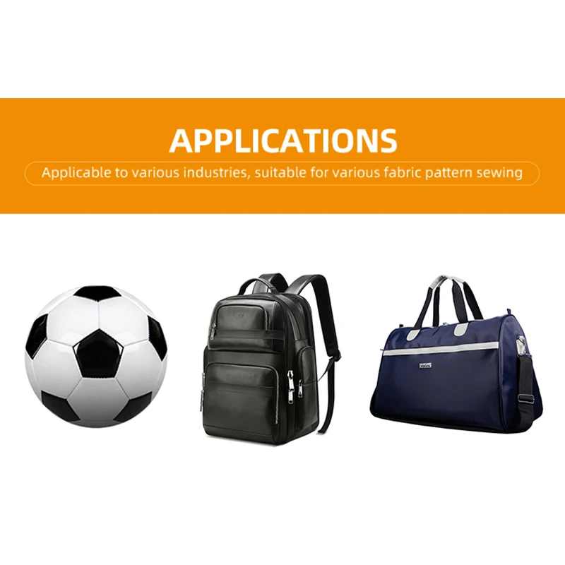 LCD Electronic Display Automatic Trimmer Industrial Sewing Machine for Football