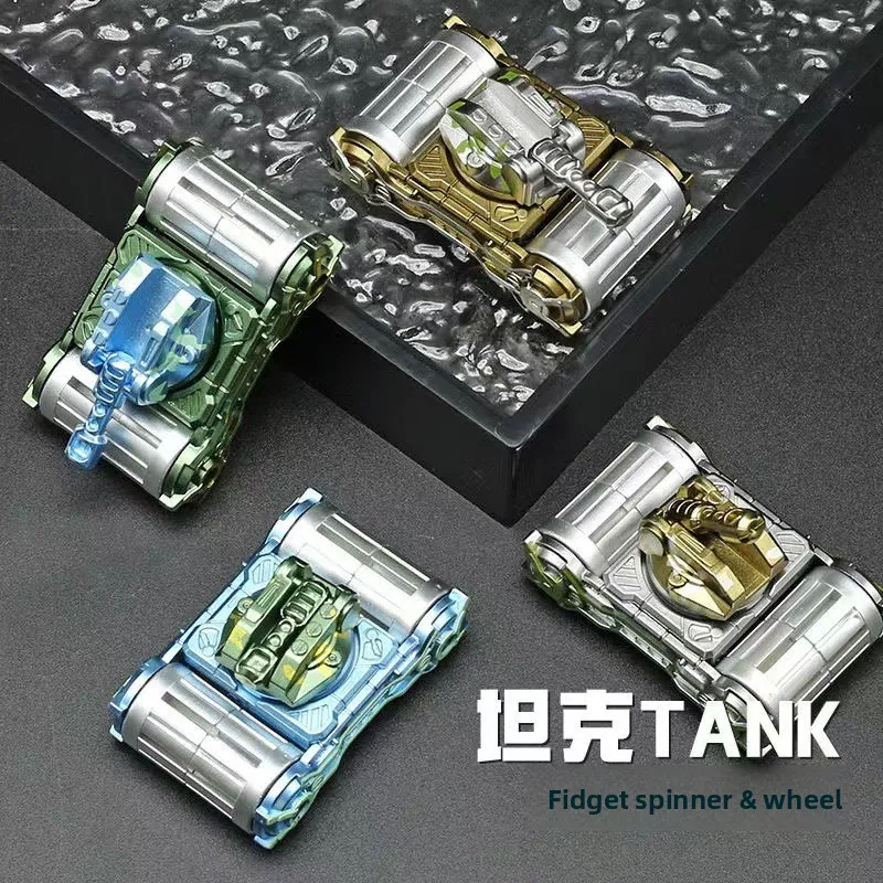 New Arrival Transformable Mecha Tank Fidget Spinner|Kids Educational Toy|Adult Stress Relief Gadget|Creative Decompression Gift