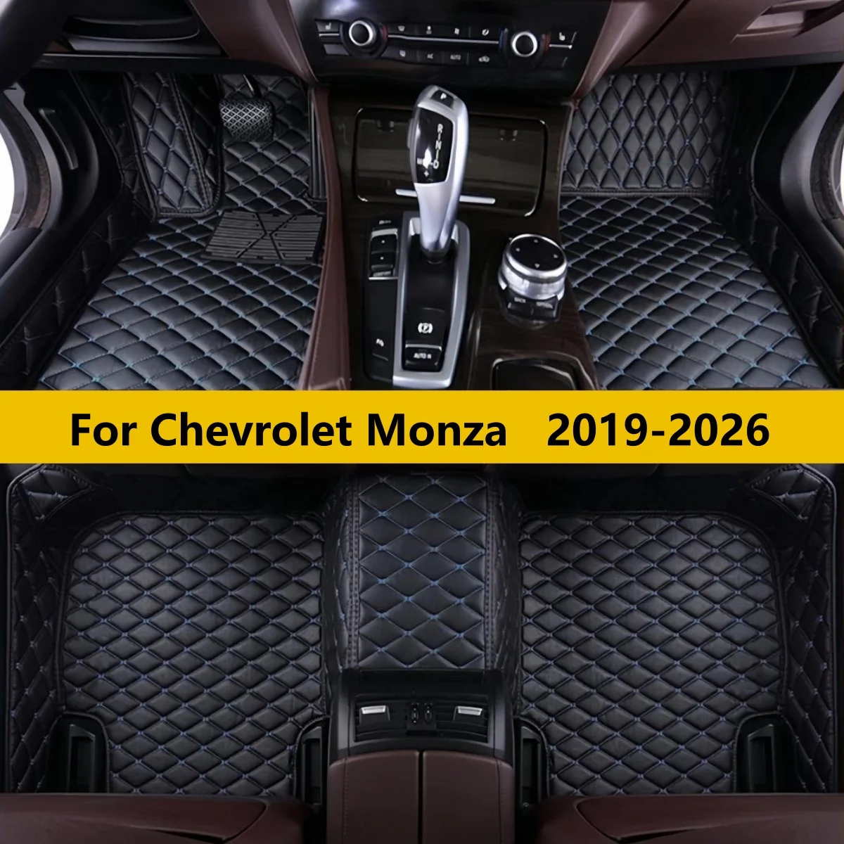 

Кожаные автомобильные коврики для Chevrolet Monza 2019-2026: аксессуары для мужчин и женщин