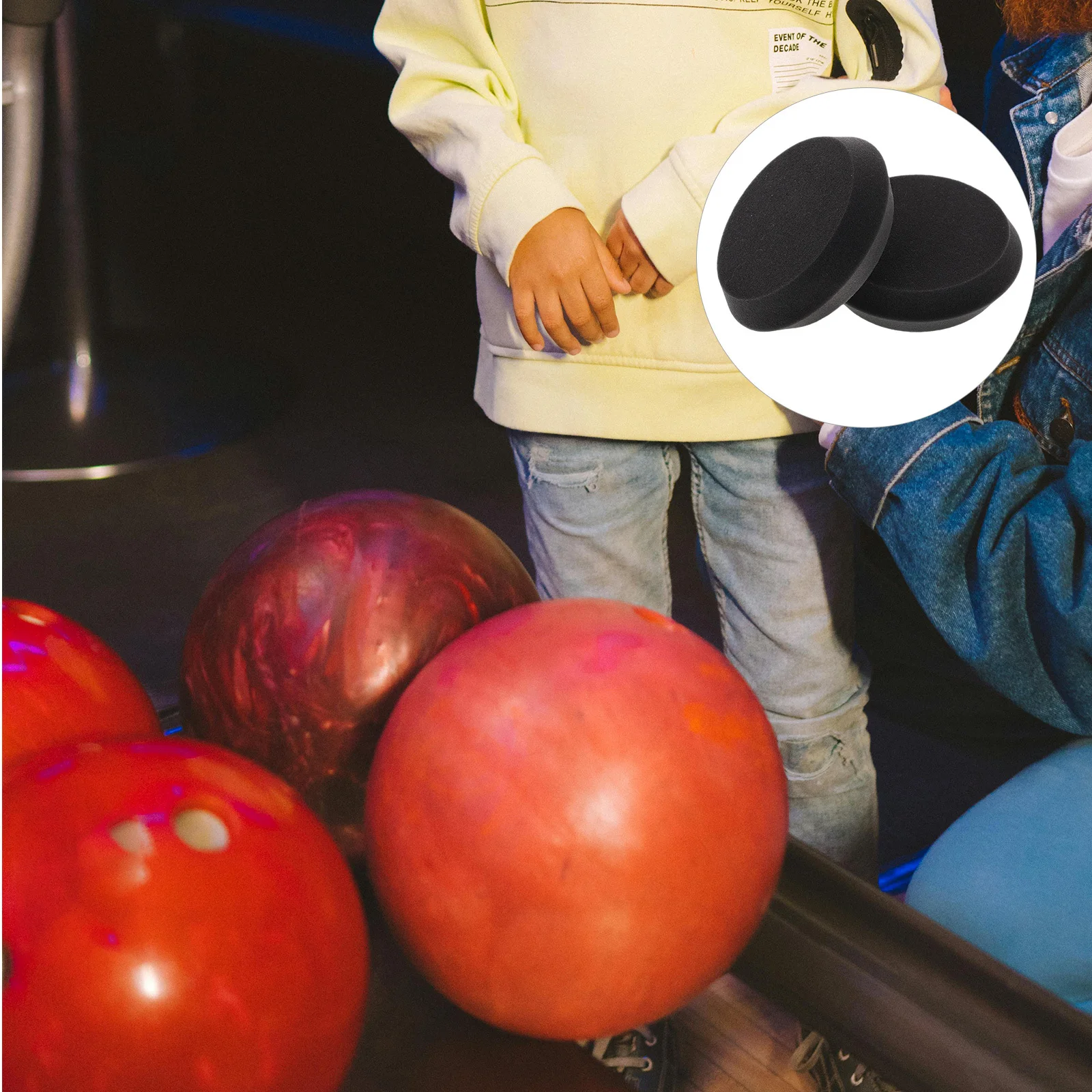 

2pcs Ball Polishing Sponge Clean Accessories Surface Repair Friction Reduction Longevity Protection Lightweight Portable Pads