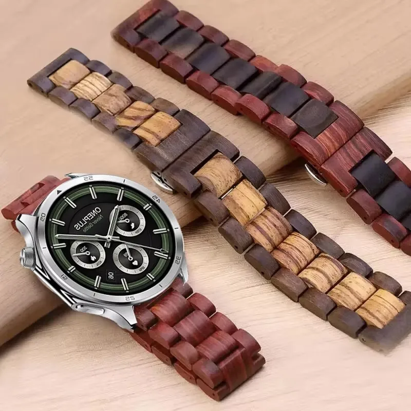 

Sandalwood Watch 22mm strap For OnePlus Watch 3 2 2R/OnePlus 46mm Bracelet For OPPO Watch 4Pro X X2 Watchband Realme S2 S 2 3Pro
