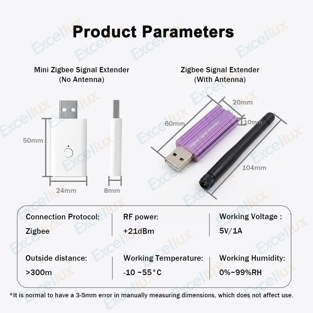 USB Zigbee Signalverstärker Reichweitenverlängerer Hochleistungsantenne Smart Home Mesh Booster Kompatibel mit Tuya Smart Life Home Assistant Z2M – Detail 9