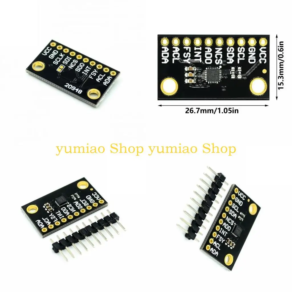 

587b Эффективные 9 оси датчики движения для устройств с питанием от аккумулятора с движением и датчиками температуры