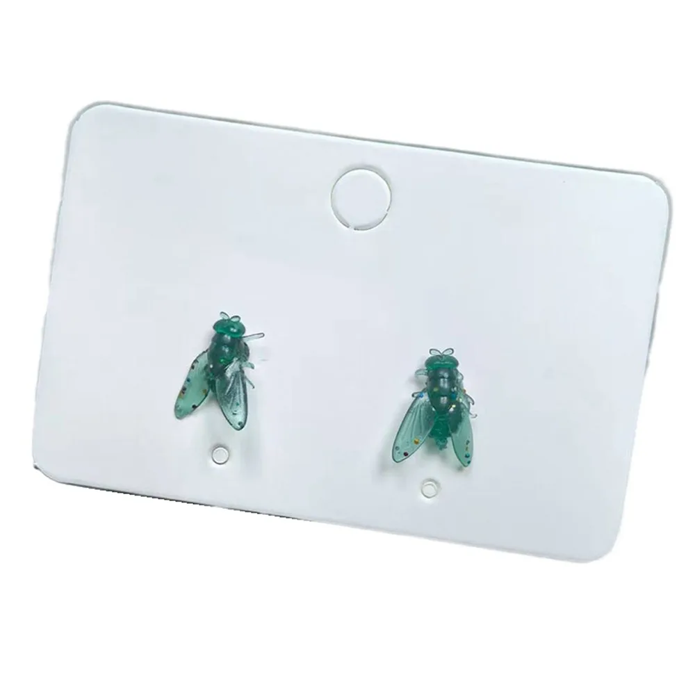 Gift Creative Flies Studs Earrings Prank Simulation Mini Fly Earrings Black Personality Mosquito Ear Stud Party Jewelry