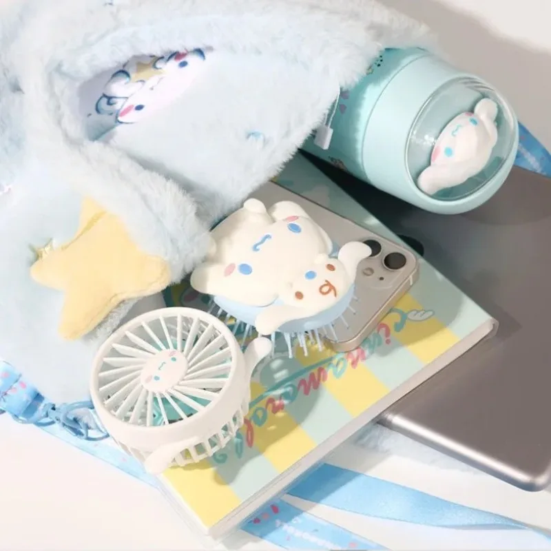 Sanrio 2025 nieuwe cartoon zilveren tas schattige schattige Yugui hond Katie kat pluche opslag crossbody tas