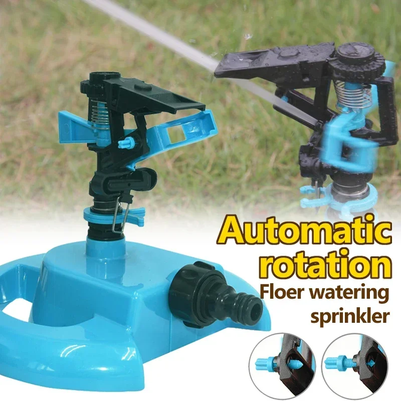 

Auto Rotating Sprinkler ABS Material Adjustable Durable Home Outdoor Garden Lawn Waterer Garden Irrigation Supplies