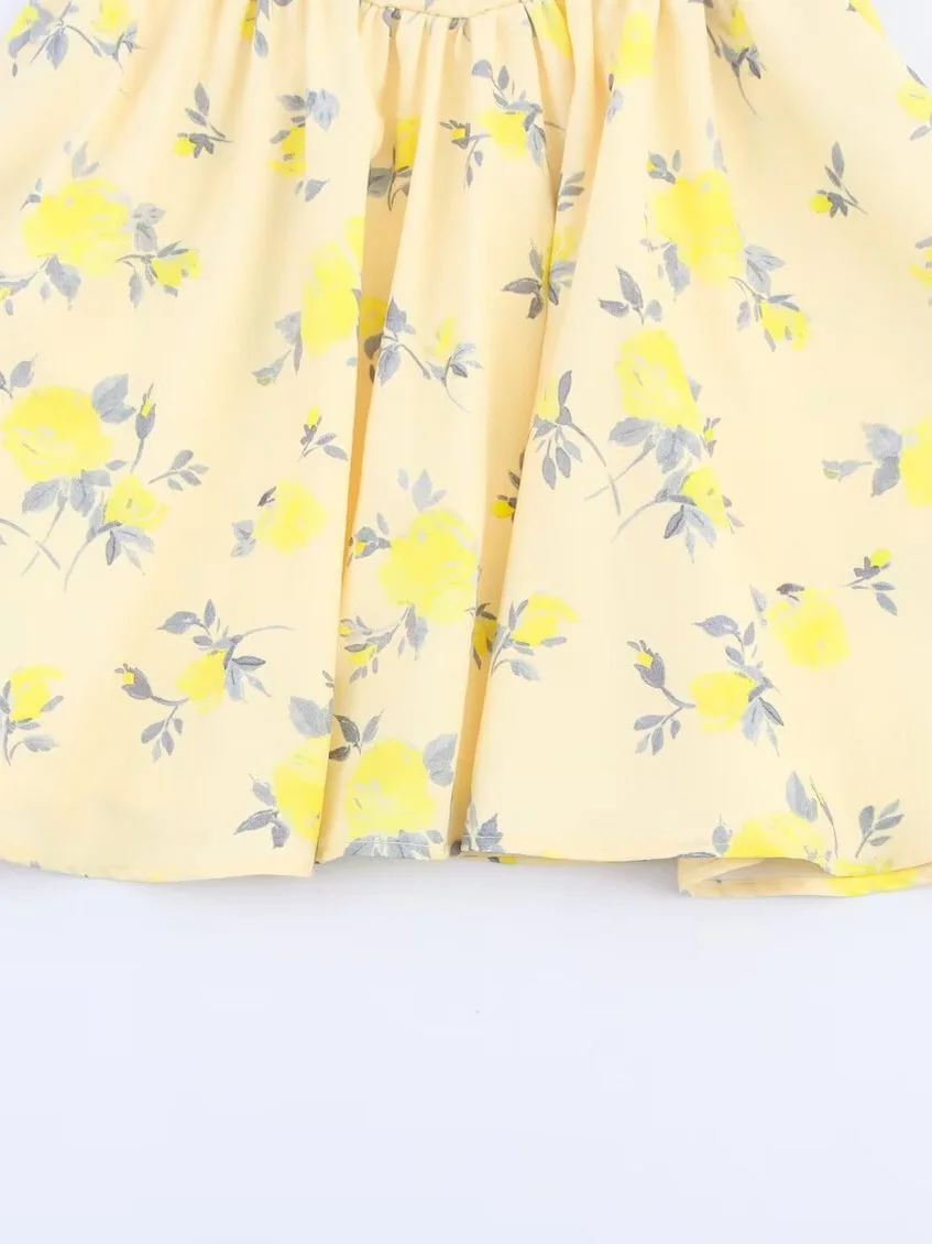 ชุดเดรสไหมพรมถักสำหรับผู้หญิง ดีไซน์ทันสมัย ใส่ได้หลากหลายโอกาส เหมาะสำหรับฤดูร้อน รุ่น ZARZ Sli Floral antung ort Dr Slimming Faionable