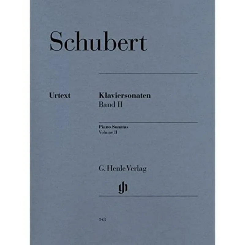 

HN148 Schubert Piano Sonatas 2 Pb Mies Paul G Henle Verlag 9790201801483 Book