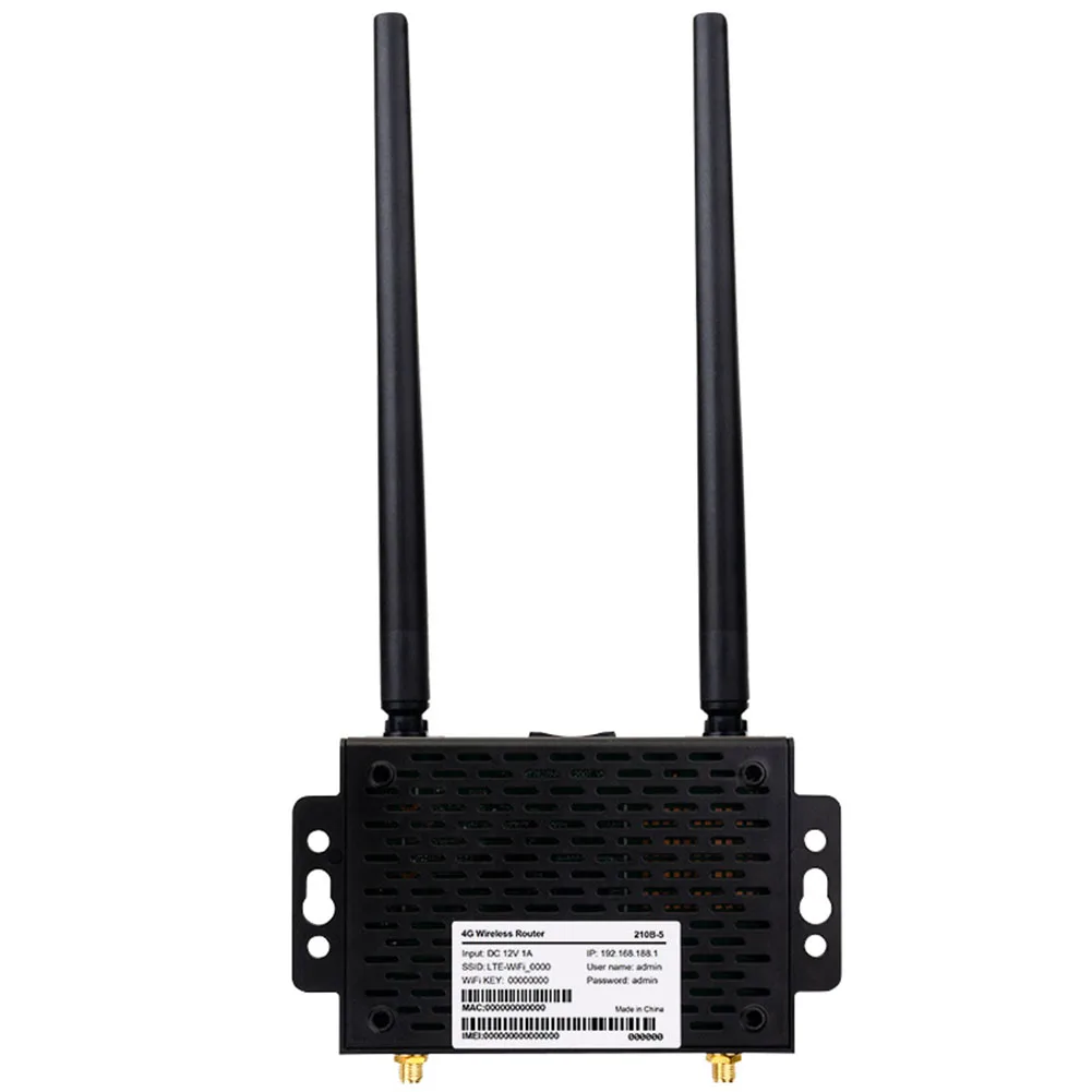 4G LTE CPE Router mit SIM-Kartensteckplatz 4 Antennen Home Router 150 Mbit/s Firewall Protection Modem Router für Home Office