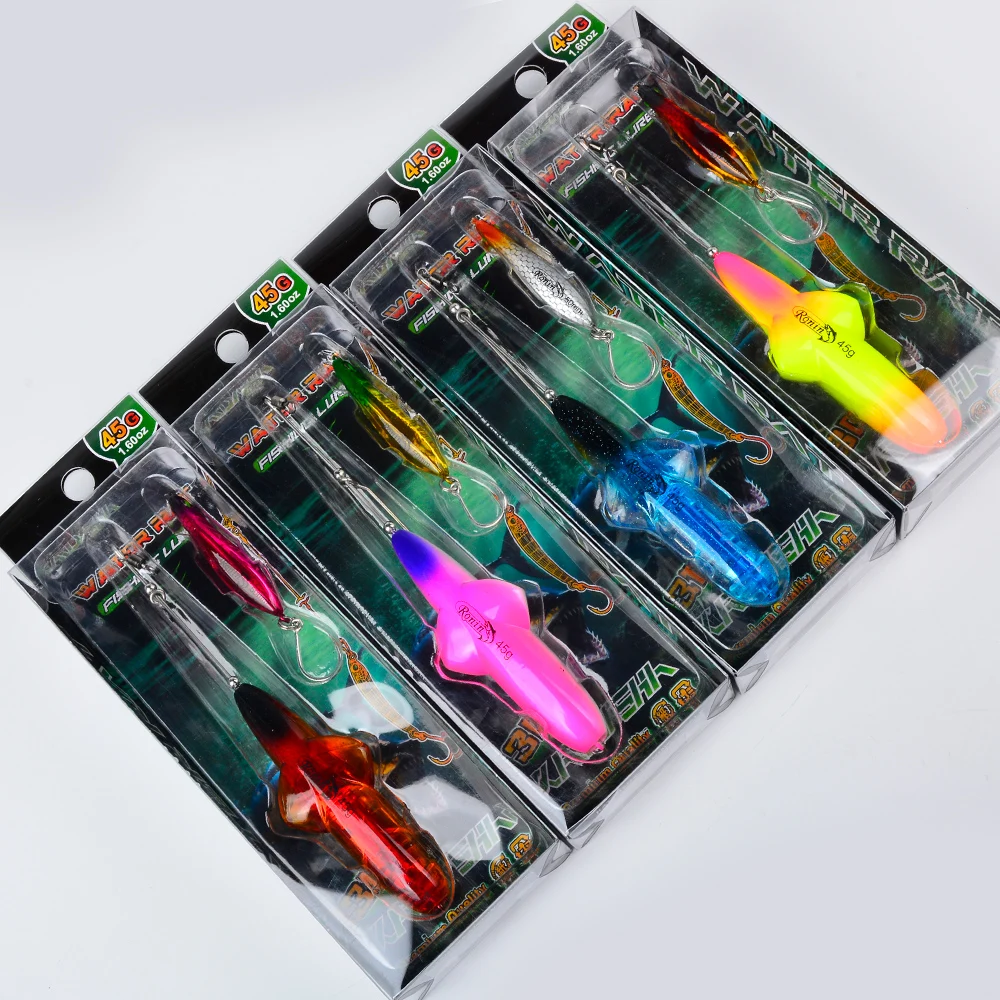 Proberos 35/45G Topwater Angelköder Popper Künstlicher Bleistift Harter Köder Weitstreckenwurf Schwimmendes Angelgerät Swimbait – Detail 12