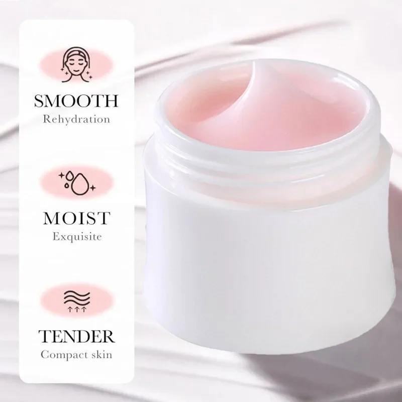 Crème hydratante au collagène Rose 24H, douce, éclaircit l'éclat de la peau terne, verrouillage en profondeur, crème pour le visage, Lotion pour le corps Non grasse