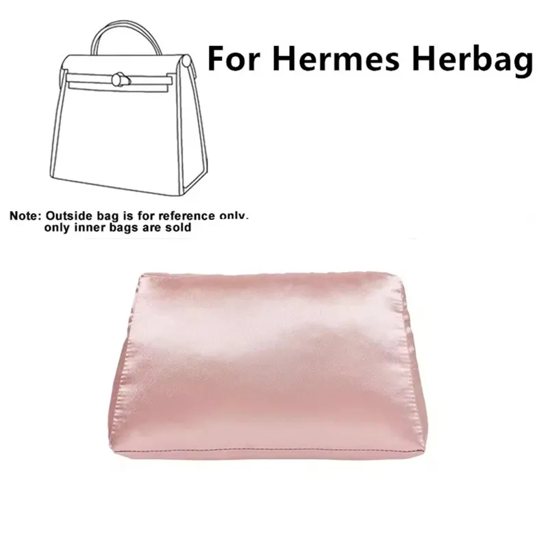 

Pure Handmade Silks Fabric Bag Support Lining For Herbag 31 39 Handbag Anti Deformation Collapse Bag Organizer