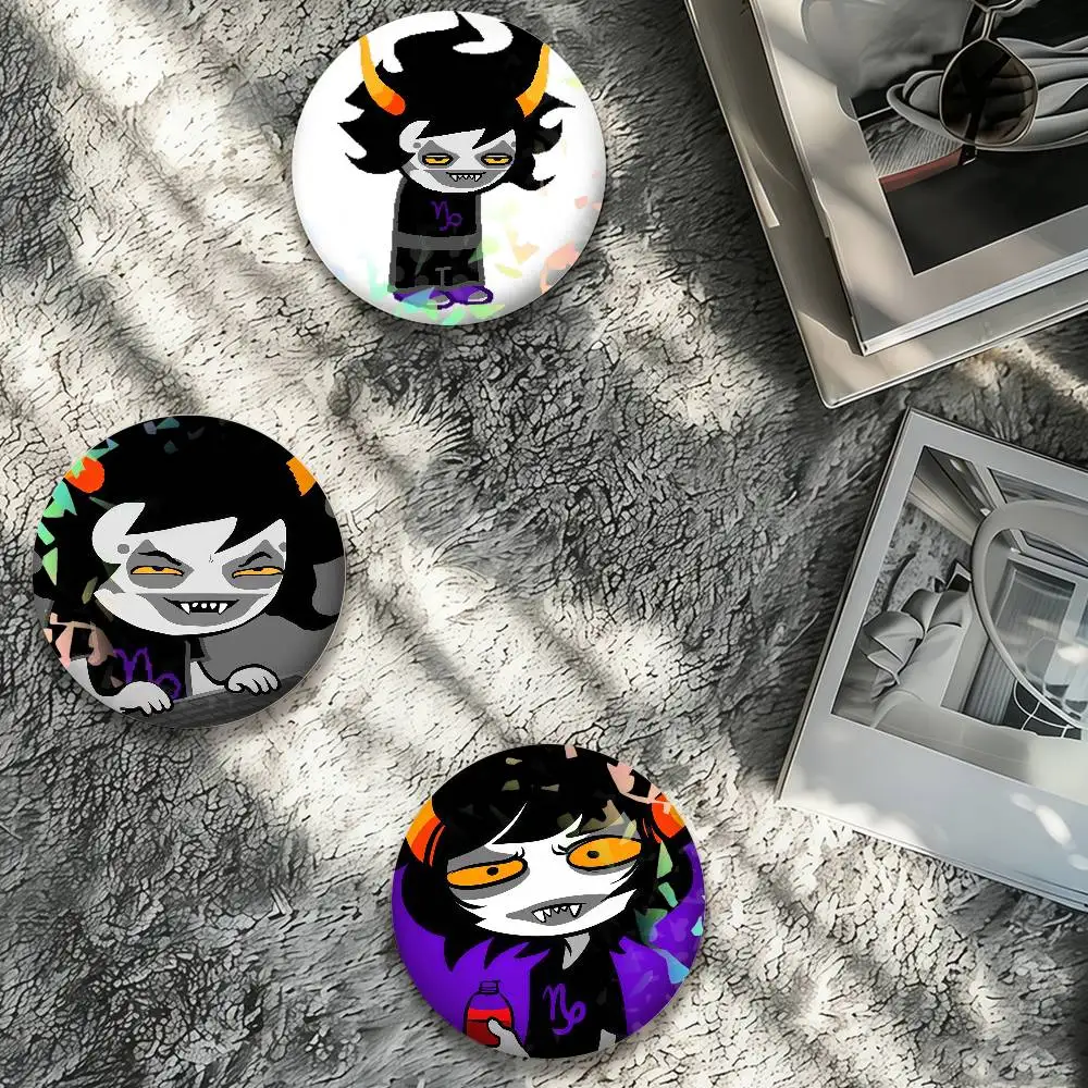 Character Gamzees Makaras Laser Badge Creative Pins Brooch for Bag Clothes Hat Decor Gifts Fans Collect