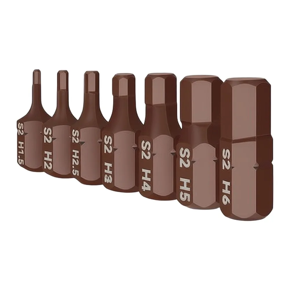 For Automotive Workshops Short Head Screwdriver Bits 18mm Short Head Screwdriver Bits High Hardness Tool Steel