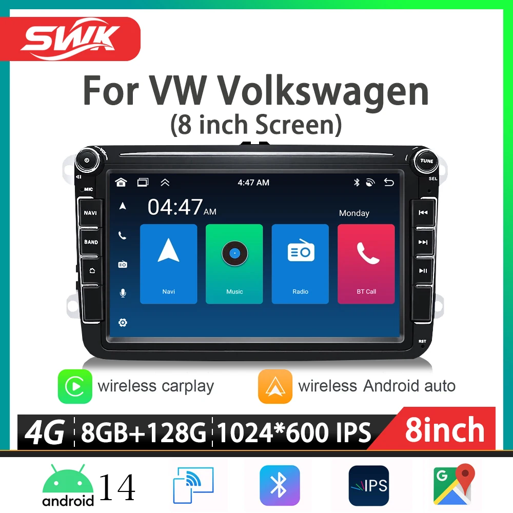 8 Inch For Vw Volks… - image