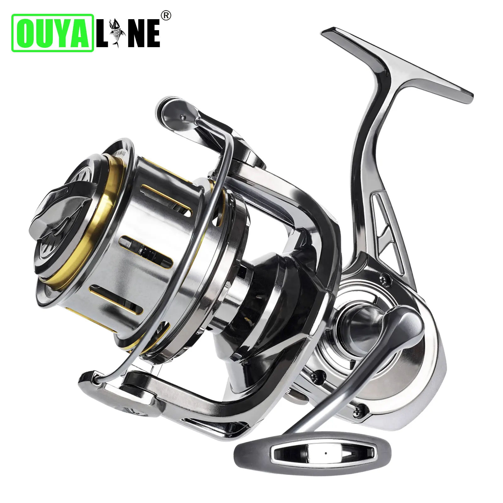 

New All Metal Spinning Fishing Reel Coil Saltwater Carp 11BB 4.1:1 25kg Max Drag Surfcasting Molinete For Seawater Distant Wheel