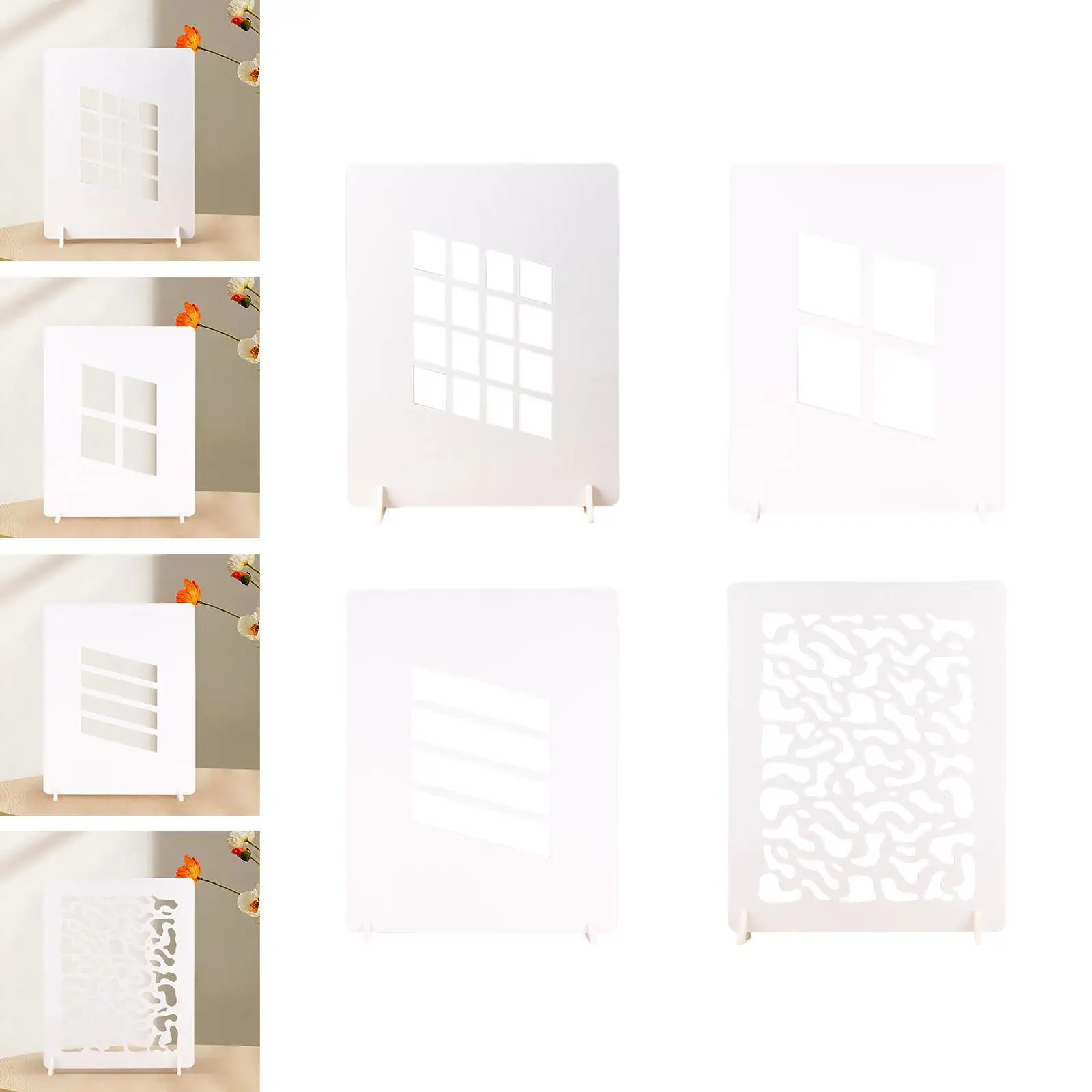 Background Shadow Board Make up Photography Studio Photo Prop Waterproof Food Multifunctional Background PVC Window Light Board