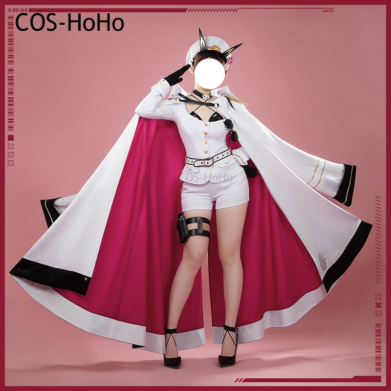 

COS-HoHo NIKKE The Goddess Of Victory Master Game Suit Cool Handsome Uniform Cosplay Costume Halloween Party Role Play Outfit