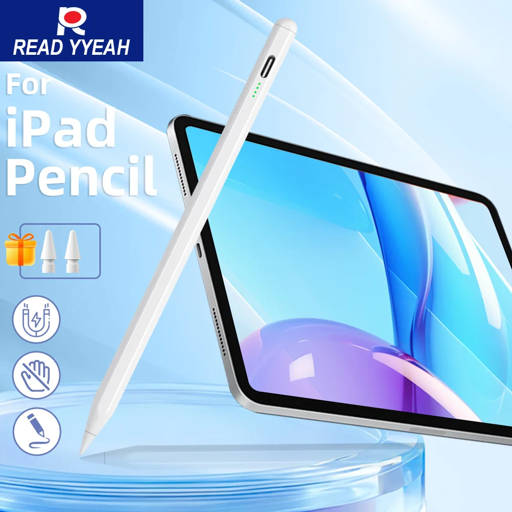 

Stylus Pen With Magnetic attraction for iPad -10Mins Faster Charge Compatible with (2018-2025) Apple iPad 6-11 Gen,iPad Air 4/5