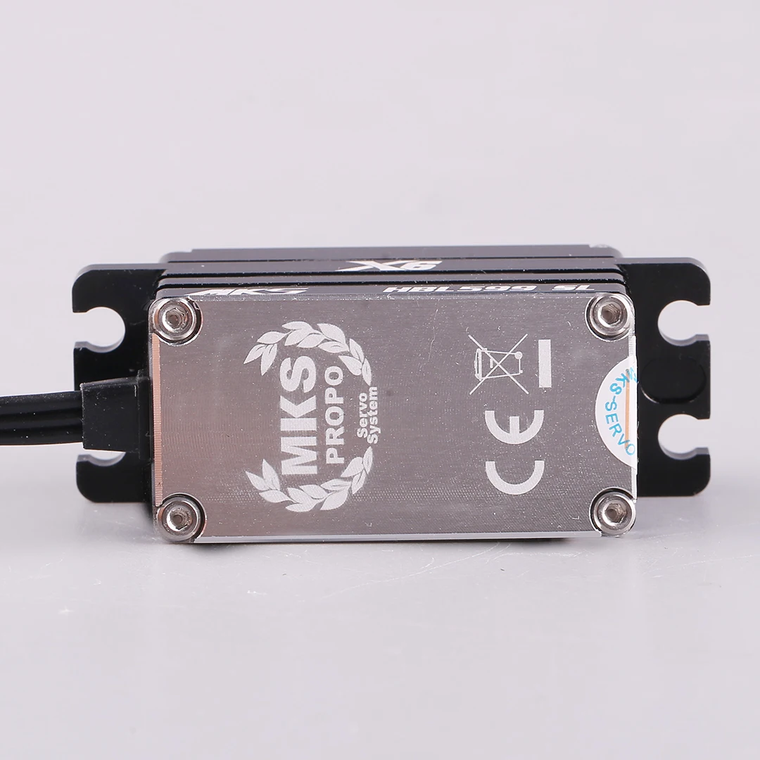 MKS X6 HBL599SL Digital Metal Gear Brushless Servo for Model Aircraft Remote Control Competition Short Version