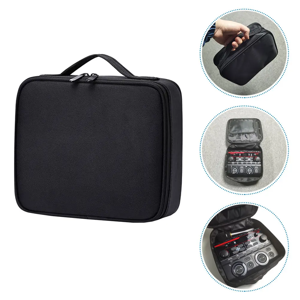 

Brush Holder for Travel Portable Effects Pack Storing Bag Monoblock Audio Effector Storage Pouch