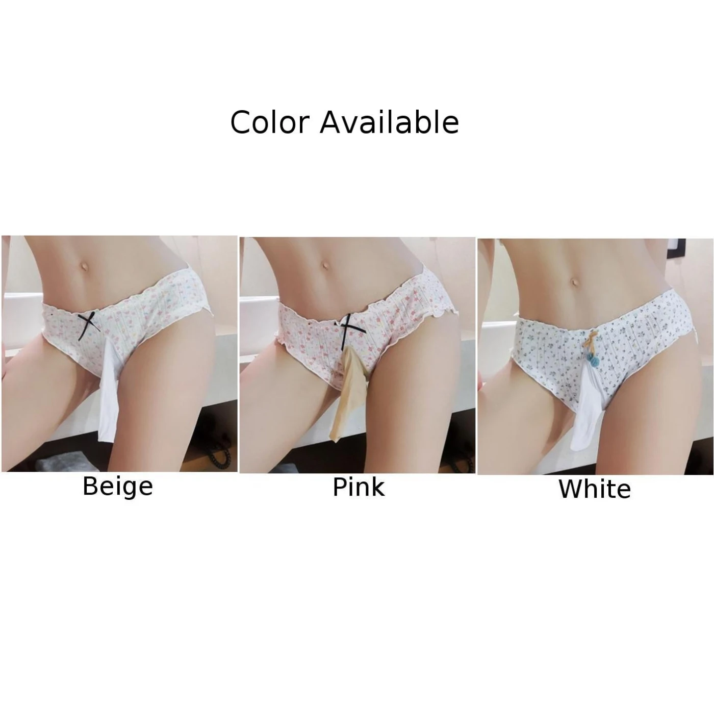 Sexy Men\\\'s Erotic Panties Ruffles Sissy Pouch Briefs Underpants Comfortable Male Gay Underwears Lingerie Трусы Мужские