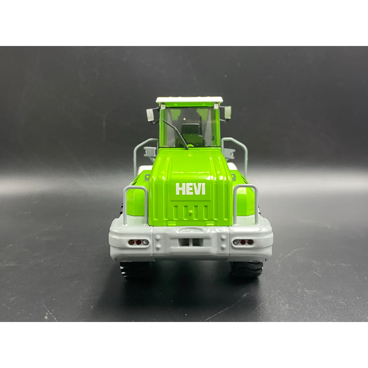 Diecast HEVI 1:35 Escala GEL-5000 Empilhadeira Lítio Bateria-alimentada Roda Carregador Elétrico Bulldozer Liga Modelo de Carro Colecionável