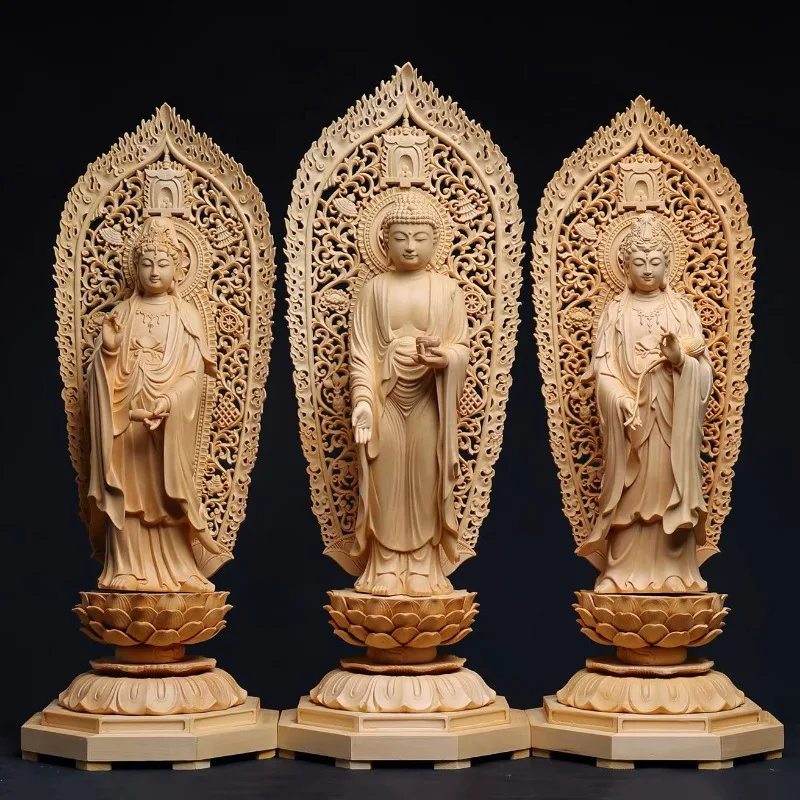 Guanyin, Amitabha, Buddha, are all the way to the Bodhisattva Buddha statue, and the statue ornaments are worshipped.