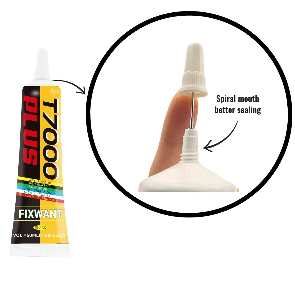 

Black Glue Universal Glass Plastic DIY Loud Speaker Glue Cellphone Repair Adhesive With Precision Applicator 15/50/110ML