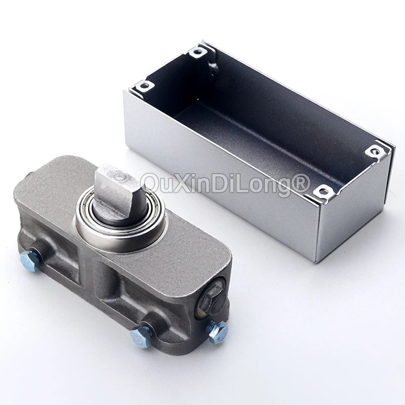 

1Set 360 Degree Rotary Invisible Hidden Door Hinges Heavy Duty w 90 Degree Positioning Function Bearing 120KG for Home Security