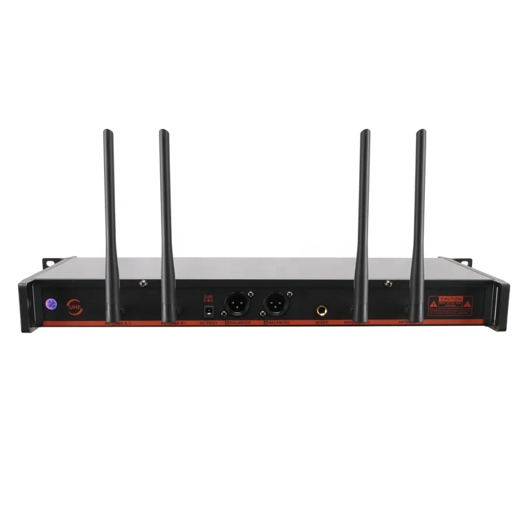 Skm9000-T Professional UHF System 2 Channel True Diversity UHF Wireless Microphone
