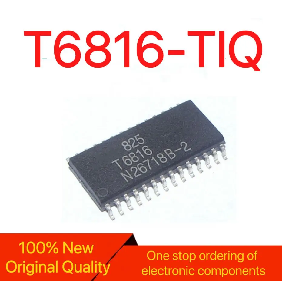 T6816-TIQ T6816 SMT SOP-28 imported chip, air conditioning panel chip can be directly photographed