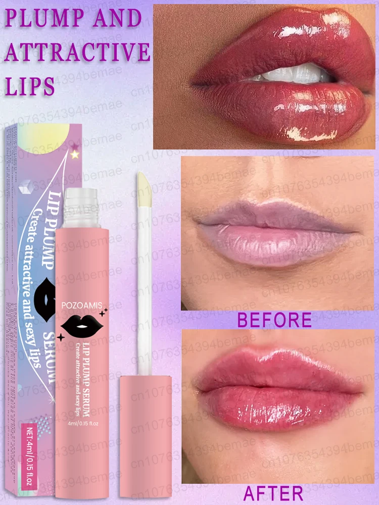 Three-dimensional plump lips, a more charming smile, 100% effective