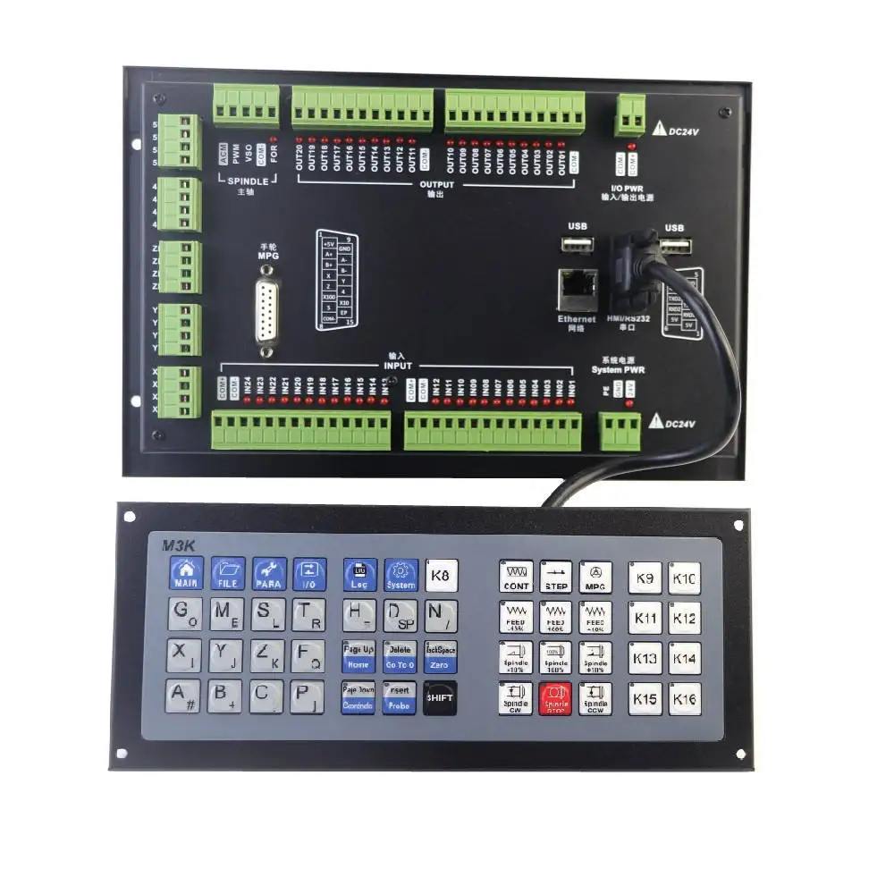 DDCS-Expert 5 Axis 4Axis 3Axis CNC Controller Support Close-Loop Stepper/ATC Numerical Plc Controller Milling CNC For Wood