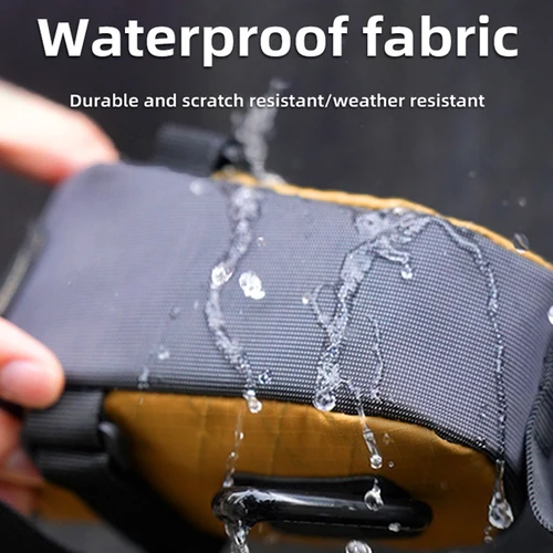 Imagen 2 del producto Neo Porter-Bolsa para SILLÍN de bicicleta, impermeable, a prueba de golpes, para tija de sillín de bicicleta de montaña, luces traseras colgantes, bolsa para herramientas trasera de ciclismo