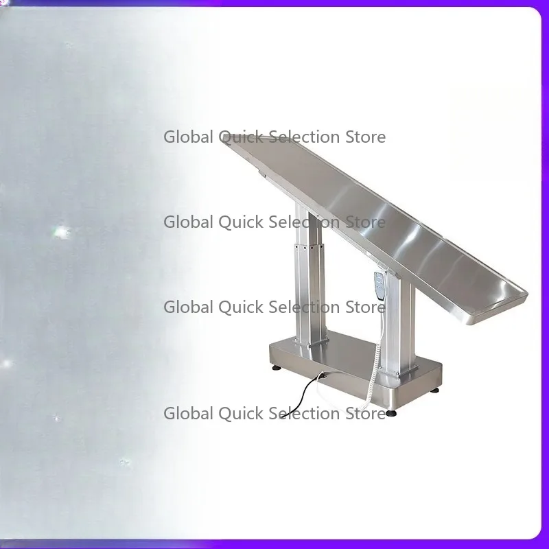 Double Column Disposal Table 304 Stainless Steel Table Multifunctional Electric Two-way Lifting Source Manufacturer Pettable