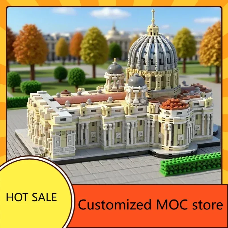 

3019PCS MOC Hot City Selling Customizable Holiday StreetView Architecture Kit DIY Puzzlefor Birthday Toy Christmas Gift Custom