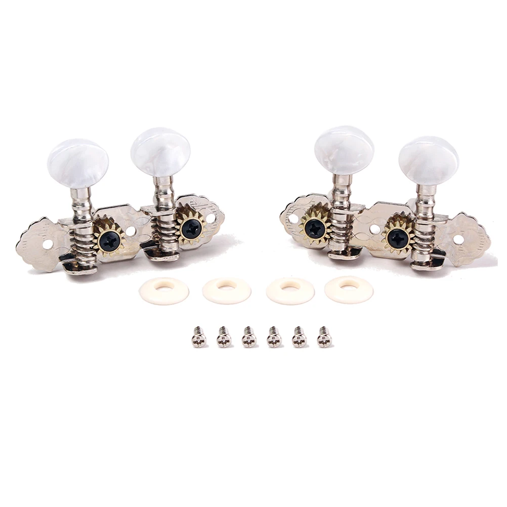 

Double Hole Screw Washer Sealed Guitar Tuners Screws Washers Acoustic Machine Heads Locking Pegs Keys Retro Metal