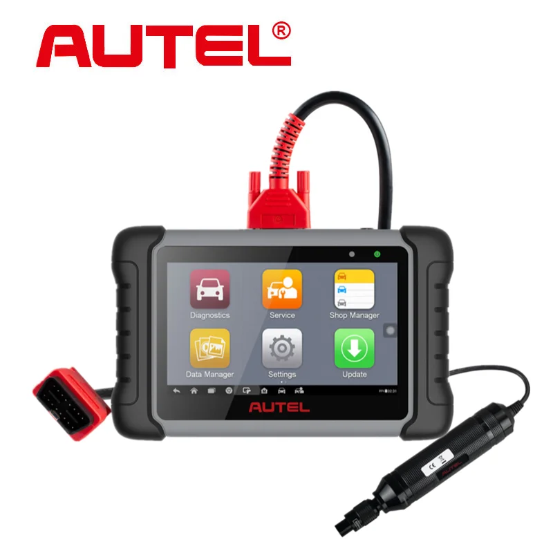 

Autel MaxiCOM MK808 plus MaxiVideo MV108 Car Diagnostic Tool With IMMO/EPB/SAS/BMS/DPF/TPMS Reset Service OBD2 Scanner