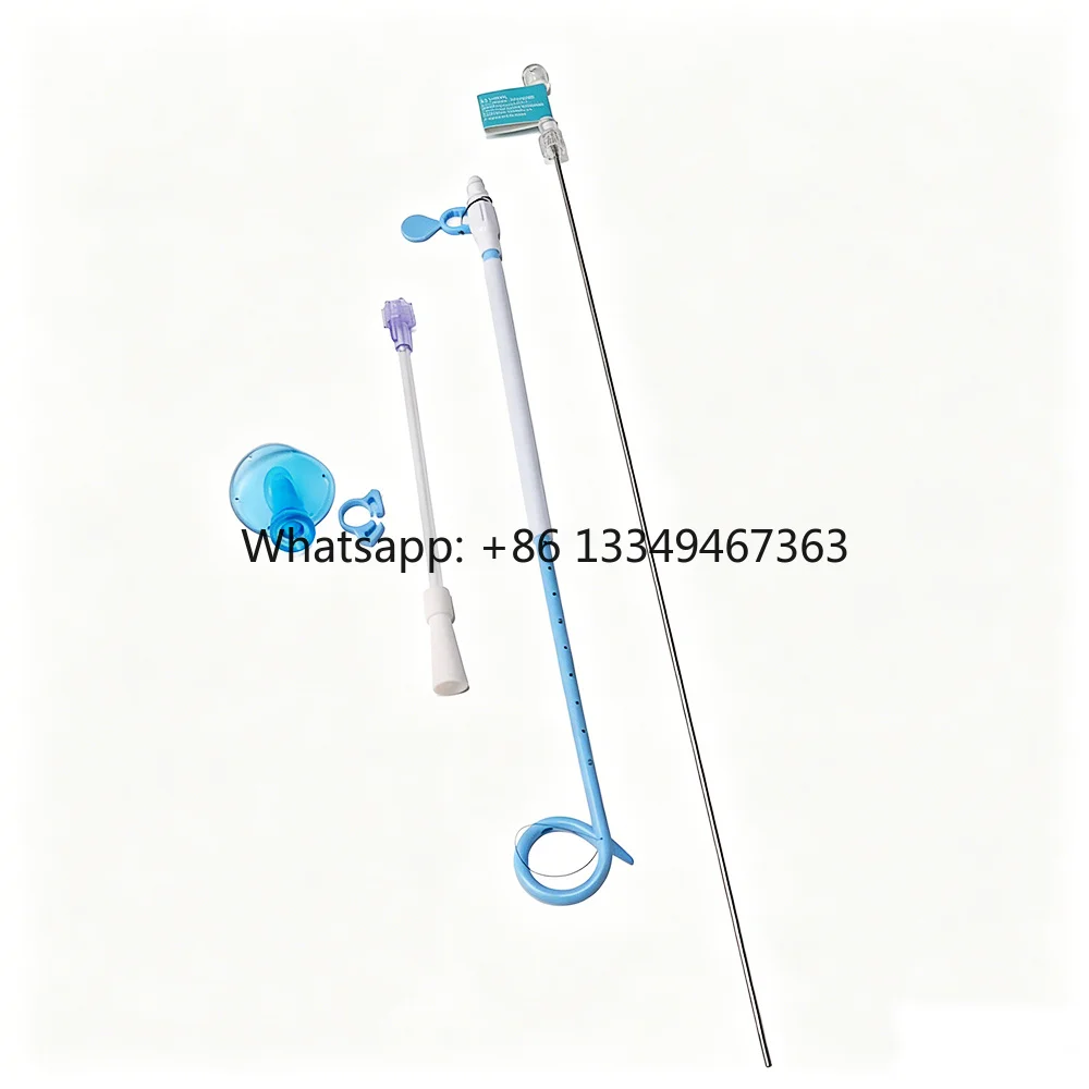 Medical Consumables Hydrophilic Coated One Step Billiary Drainage Catheter PU Material 30cm Length