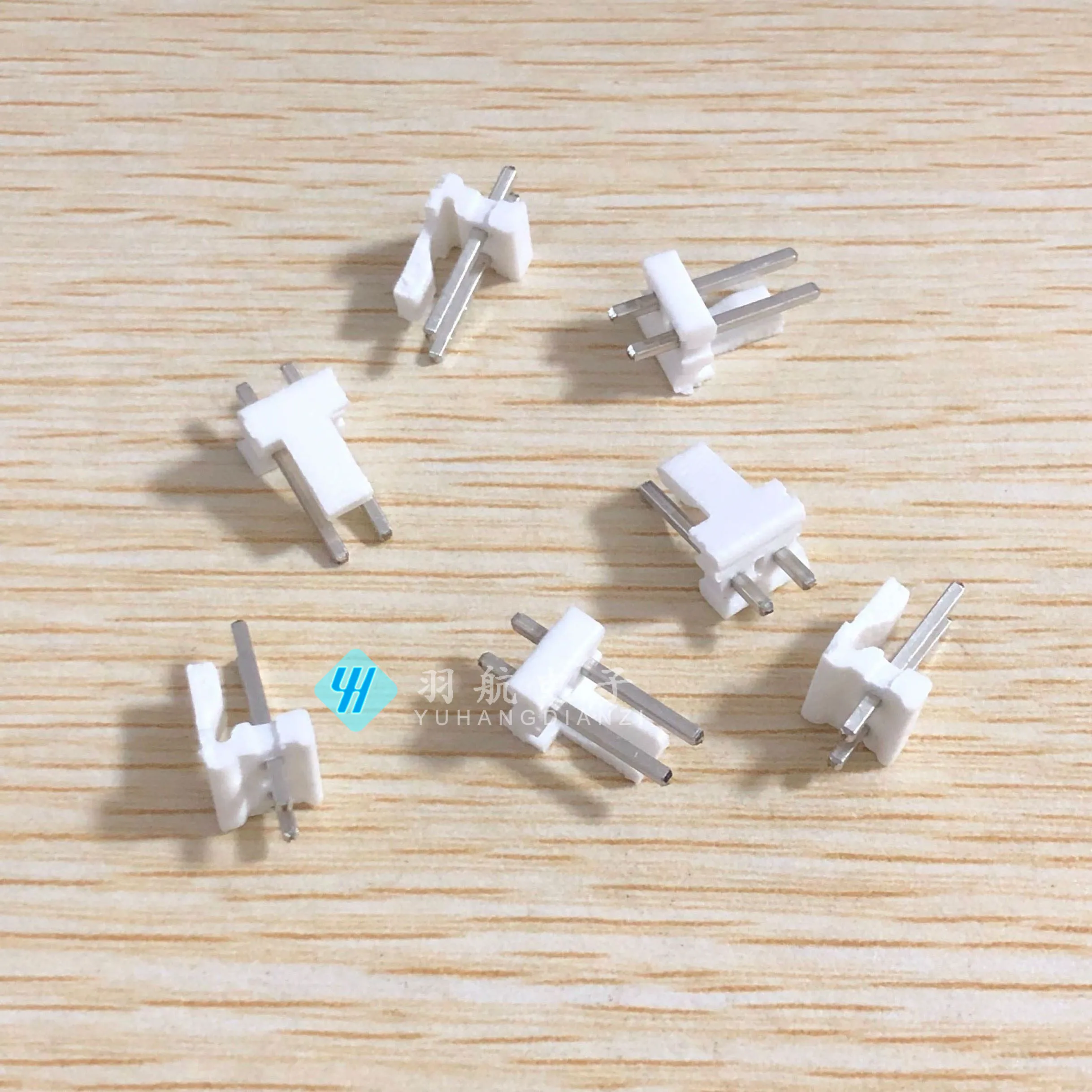Conector baixo original, 640445, 2 pinos, 30pcs