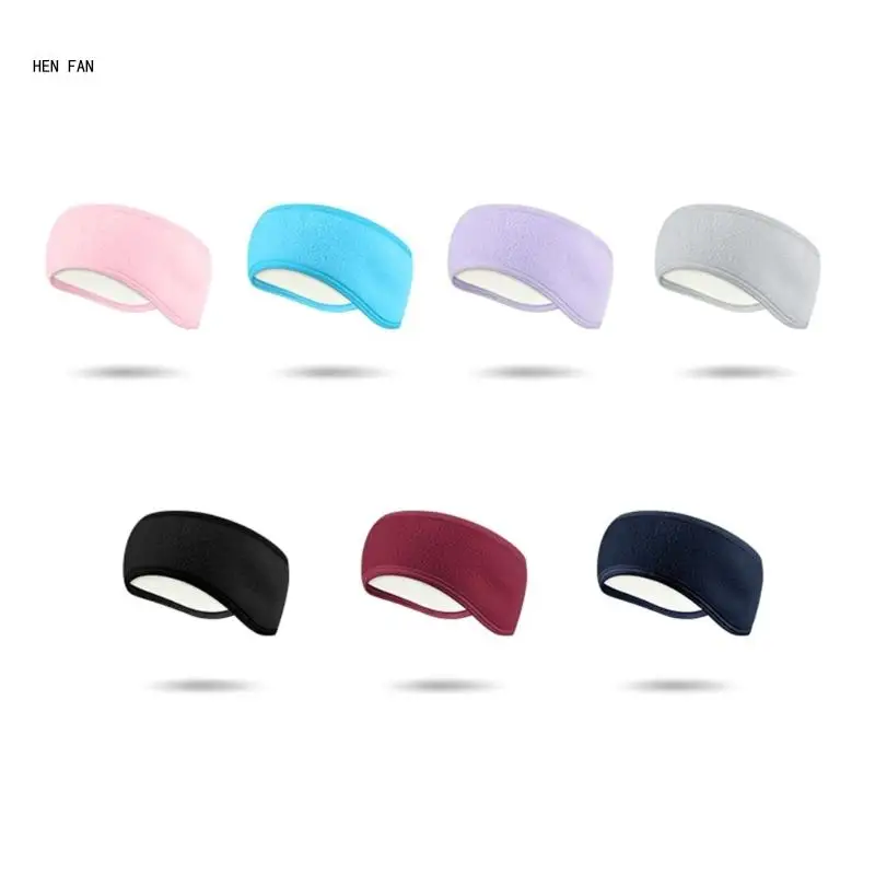 

Fleece Headband Winter Ear Warmer Full Cover Earmuffs for Men Women Adult M89D