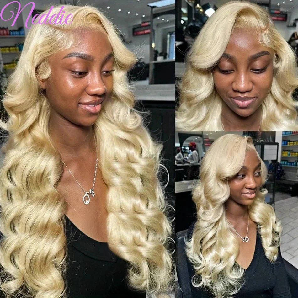 Blonde Wig 613 HD Lace Frontal Wig 13x6 Body Wave Human Hair Wigs 30 Inch Brazilian Lace Front Wigs 13x4 Transparent For Women