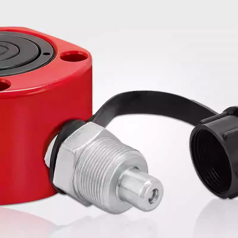 أسطوانة رام هيدروليكية 5/10/20 طن رافعة رفع مقبس رام هيدروليكي منخفض صغير محمول لبناء جسر بناء السفن