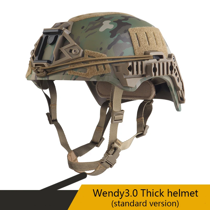 

Wendy3.0 Thick Helmet(Standard Version), Soft Lining, Compatible with Night Vision Device Bracket, Multi Functional 3.0 Rail